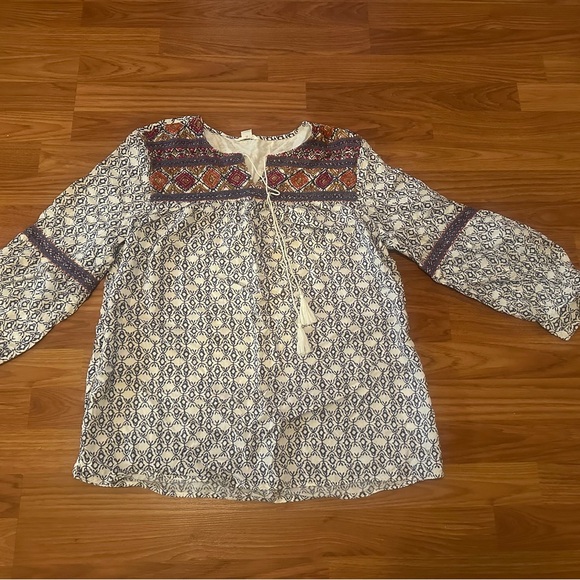 Beautiful Caslon woman’s blouse size L - Picture 3 of 11